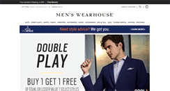 Desktop Screenshot of menswearhouse.com